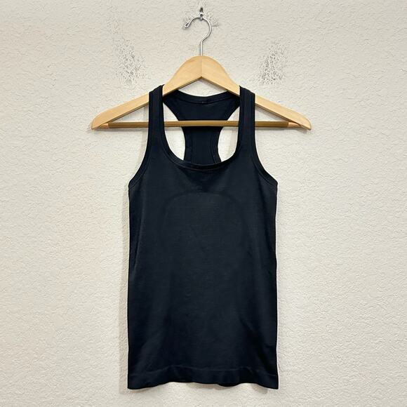 lululemon athletica Tops - LULULEMON Swiftly Tech Tank Top Black Racerback Gym Yoga Activewear